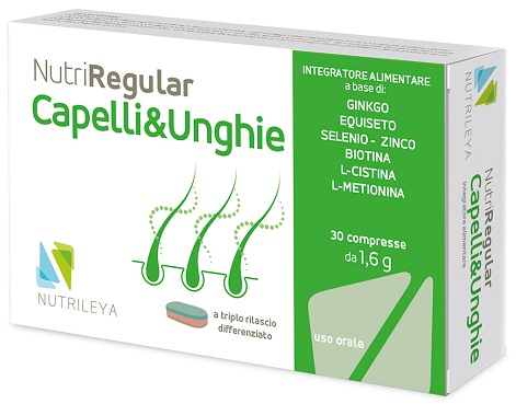 NUTRIREGULAR CAPELLI & UNGHIE 30 COMPRESSE - Farmapanda Srl