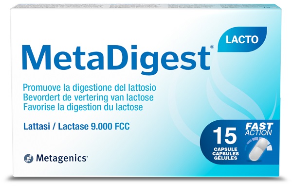 METADIGEST LACTO 15 CAPSULE - Farmapanda Srl