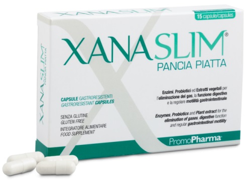XANASLIM PANCIA PIATTA 15 CAPSULE GASTRORESISTENTI - Farmapanda Srl