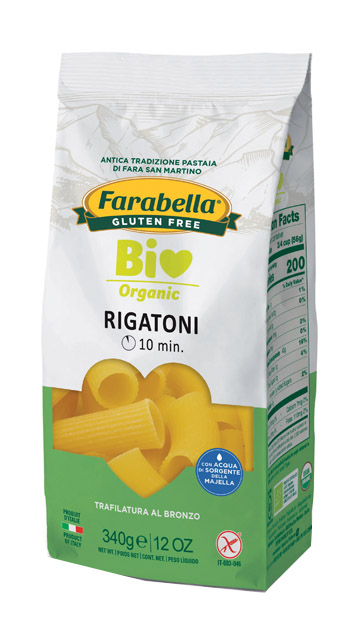 FARABELLA BIO RIGATONI MAIS-RISO 340 G - Farmapanda Srl