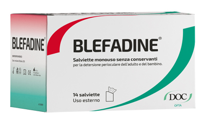 BLEFADINE 14 SALVIETTE MONOUSO PER DETERSIONE PERIOCULARE - Farmapanda Srl