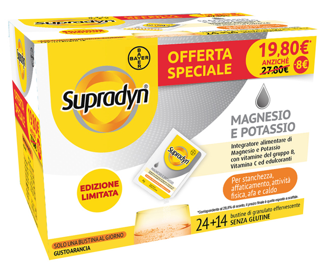 SUPRADYN MAGNESIO E POTASSIO LIMITED EDITION 14 + 24 BUSTINE - Farmapanda Srl
