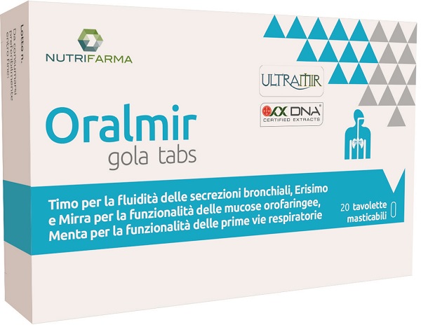 ORALMIR GOLA TABS 20 COMPRESSE - Farmapanda Srl