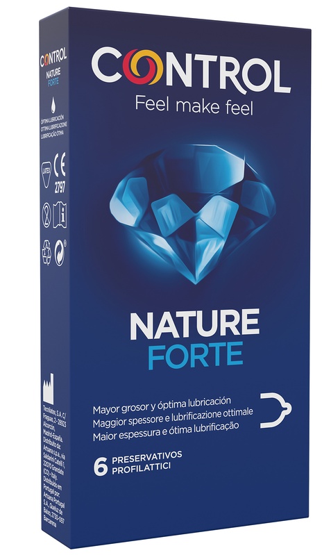 PROFILATTICO CONTROL NATURE FORTE 6 PEZZI - Farmapanda Srl