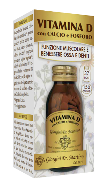 VITAMINA D CALCIO/FOSFORO 150 PASTIGLIE - Farmapanda Srl