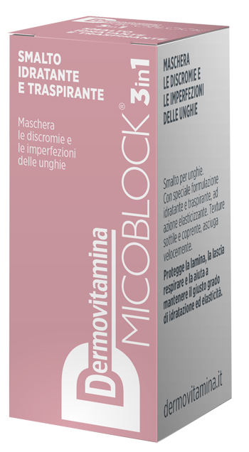 DERMOVITAMINA MICOBLOCK 3 IN 1 SMALTO IDRATANTE E TRASPIRANTE NUDE 5 ML - Farmapanda Srl