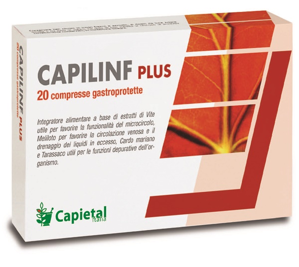 CAPILINF PLUS 20 COMPRESSE - Farmapanda Srl