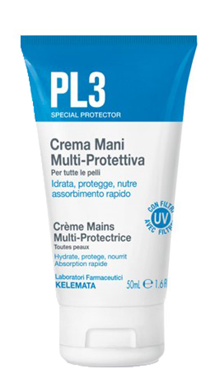 PL3 CREMA MANI MULTI PROTETTIVA 50 ML - Farmapanda Srl