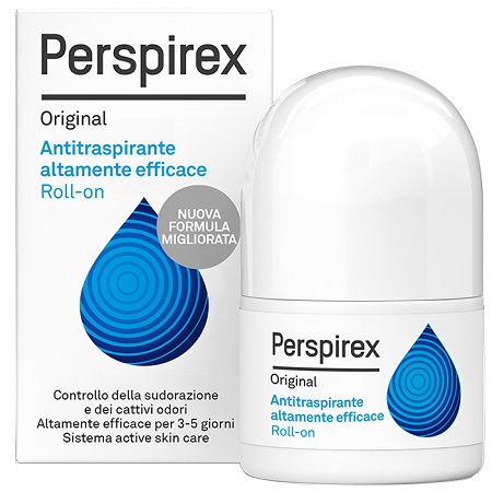 PERSPIREX ORIGINAL ANTITRASPIRANTE ROLL-ON DEODORANTE NUOVA FORMULA 20 ML - Farmapanda Srl