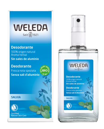 DEODORANTE SPRAY SALVIA 100 ML - Farmapanda Srl