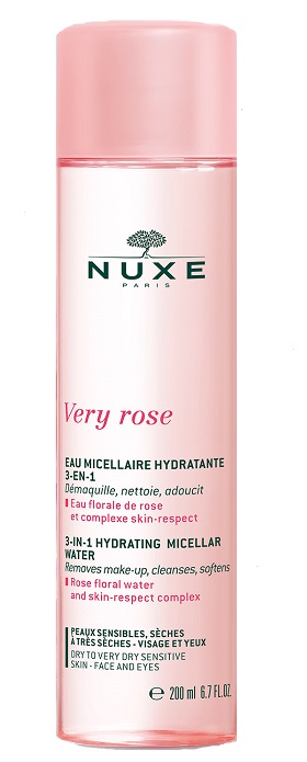 NUXE VERY ROSE ACQUA MICELLARE IDRATANTE 3 IN 1 200 ML - Farmapanda Srl