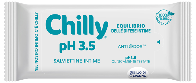 CHILLY SALVIETTE PH 3,5 12 PEZZI - Farmapanda Srl