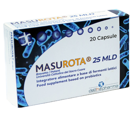 MASUROTA 25MLD 20 CAPSULE - Farmapanda Srl