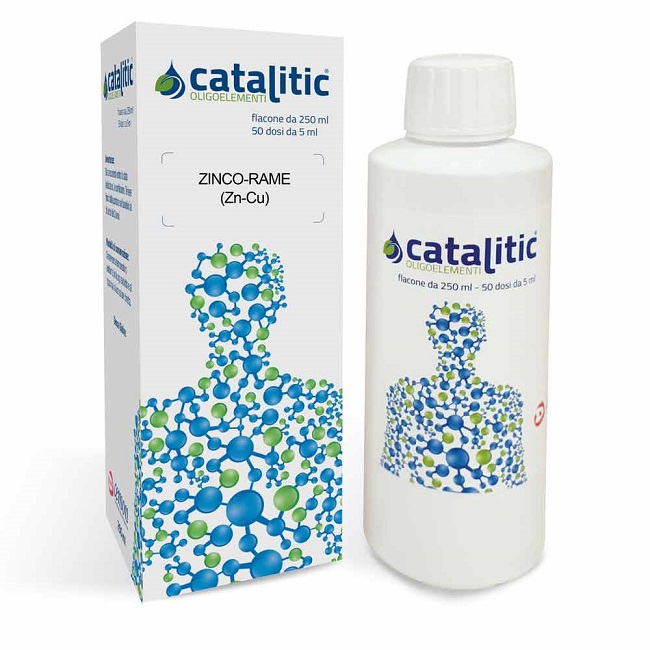 CATALITIC ZINCO RAME ZN-CU OLIGOELEMENTI 250 ML - Farmapanda Srl