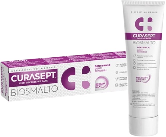CURASEPT BIOSMALTO DENTIFRICIO DENTI SENSIBILI 75 ML - Farmapanda Srl