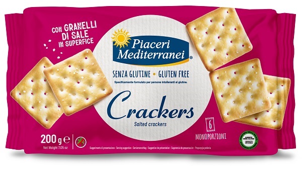 PIACERI MEDITERRANEI CRACKERS 200 G - Farmapanda Srl