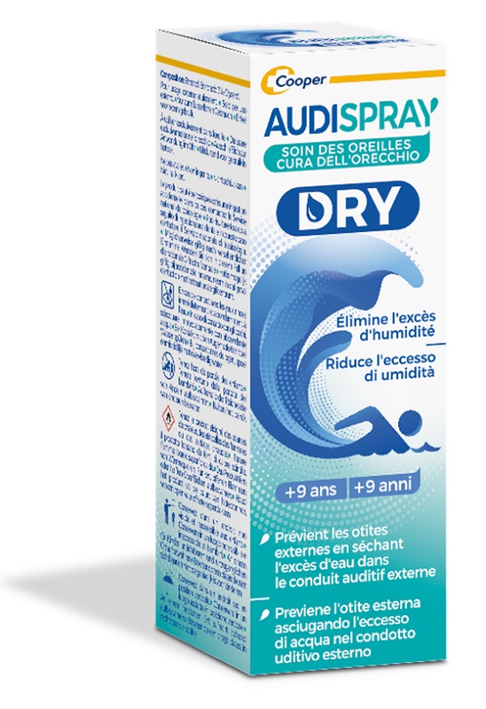 AUDISPRAY DRY 9+ ANNI 30 ML - Farmapanda Srl