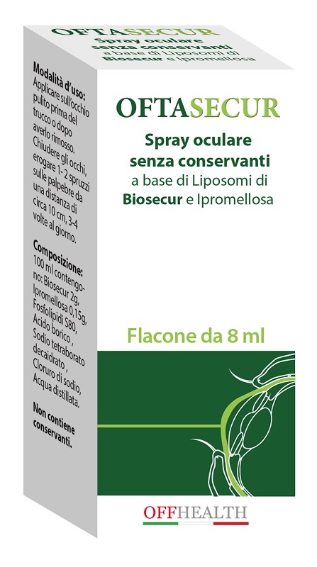 OFTASECUR BIOSECUR SPRAY OCULARE 8 ML - Farmapanda Srl
