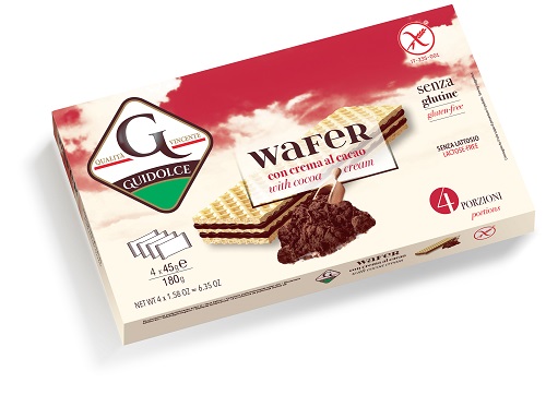 WAFER CON CREMA AL CACAO 4 PORZIONI X 45 G - Farmapanda Srl