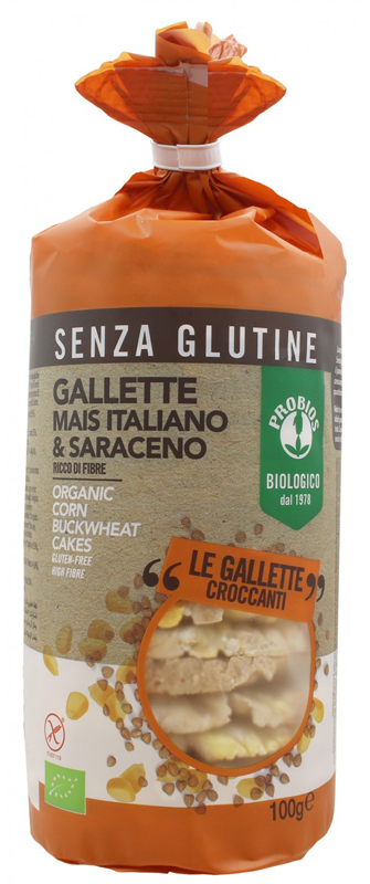PROBIOS GALLETTE MAIS/SARACENO 100 G - Farmapanda Srl