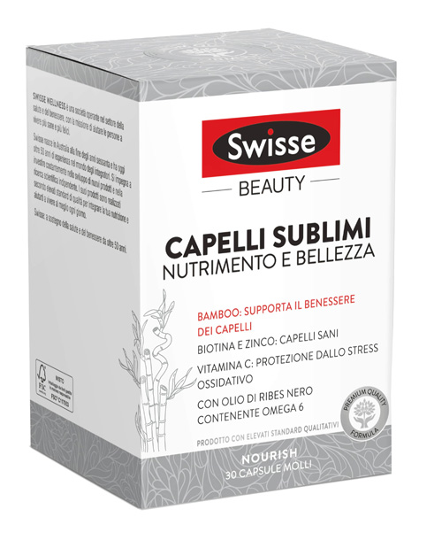 SWISSE CAPELLI SUBLIMI 30 CAPSULE - Farmapanda Srl
