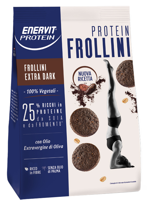 ENERVIT PROTEIN FROLLINI EXTRA DARK 200 G - Farmapanda Srl