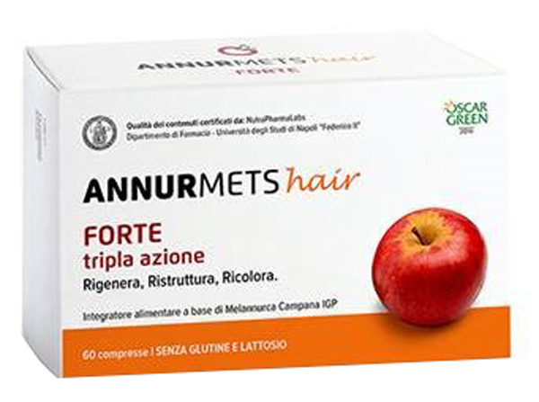 ANNURMETS HAIR FORTE TRIPLA AZIONE 60 COMPRESSE - Farmapanda Srl