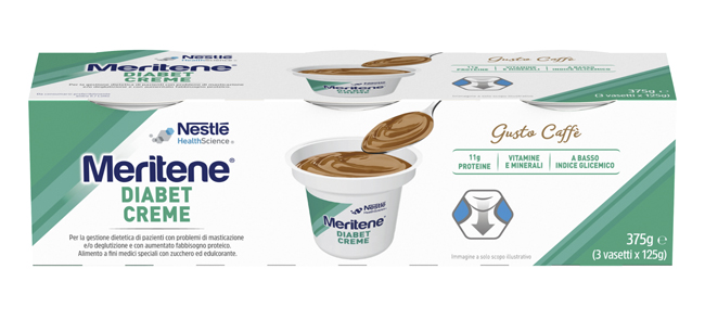 MERITENE DIABET CREME CAFFE' 3 X 125 G - Farmapanda Srl