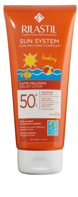RILASTIL SUN PPT SPF 50+ BABY LATTE VELLUTO 200 ML - Farmapanda Srl