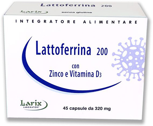 LATTOFERRINA 200 45 CAPSULE - Farmapanda Srl