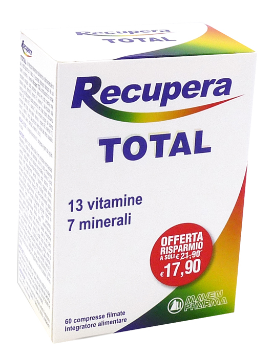 RECUPERA TOTAL 60 COMPRESSE - Farmapanda Srl
