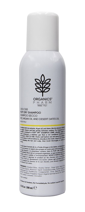 ORGANICS PHARM PUFF DRY SHAMPOO 200 ML - Farmapanda Srl