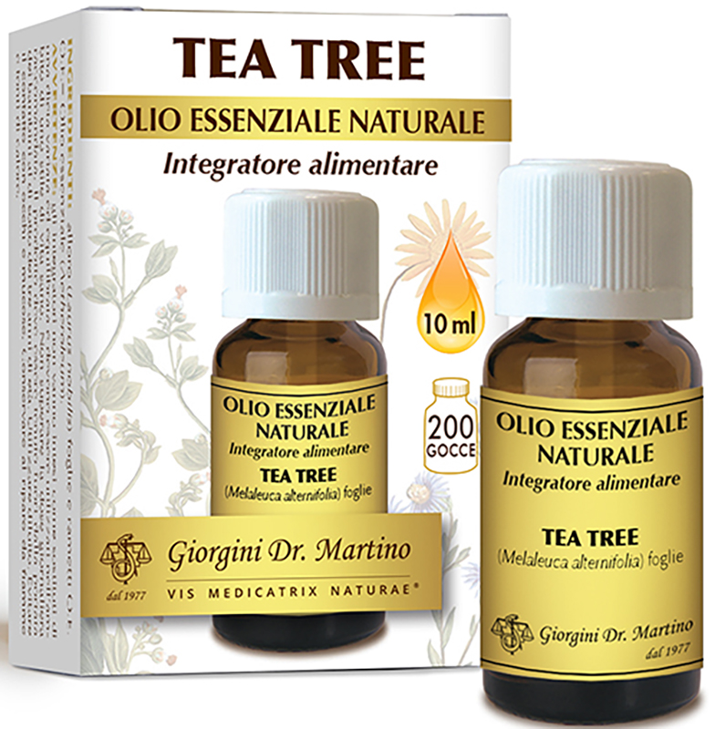TEA TREE OLIO ESSENZIALE NATURALE 10 ML - Farmapanda Srl