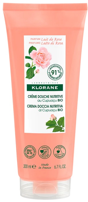 KLORANE CREMA DOCCIA LATTE DI ROSA 200 ML - Farmapanda Srl