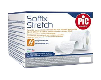 CEROTTO IN ROCCHETTO SOFFIX STRETCH 5X500 CM CON FUSTELLA - Farmapanda Srl