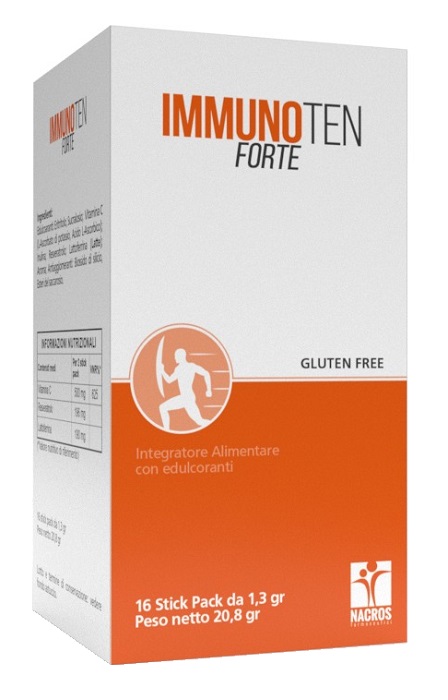 IMMUNOTEN FORTE 16 STICK PACK DA 1,3 G - Farmapanda Srl