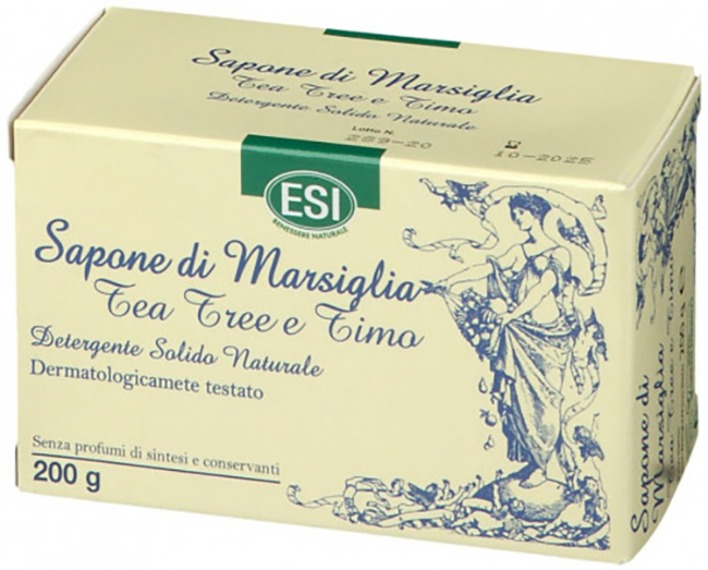 ESI SAPONE DI MARSIGLIA TEA TREE 200 G - Farmapanda Srl