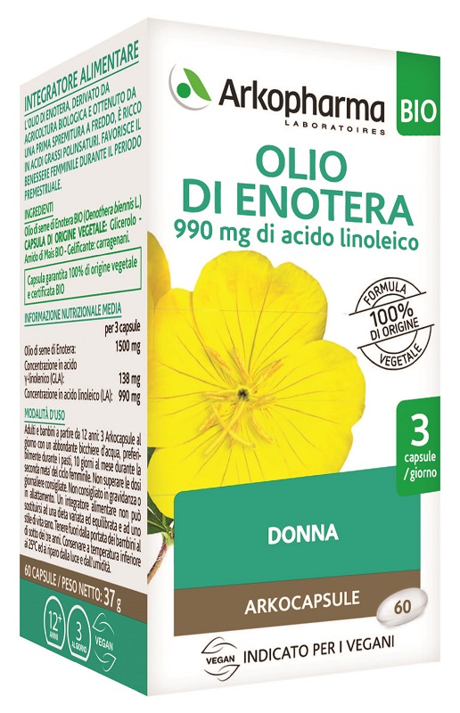 ARKOCPS OLIO ENOTERA 60 PERLE - Farmapanda Srl