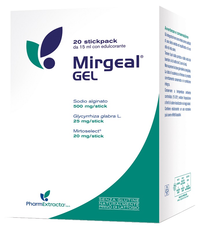 MIRGEAL GEL 20 STICKPACK - Farmapanda Srl