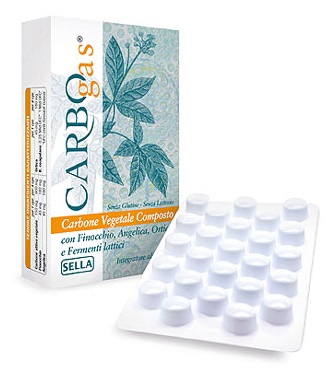 CARBOGAS 50 COMPRESSE - Farmapanda Srl