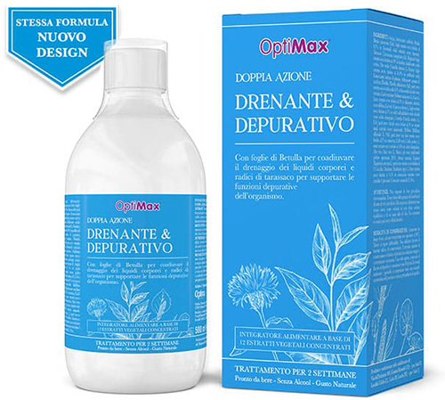 OPTIMAX DRENANTE DEPURATIVO 500 ML - Farmapanda Srl