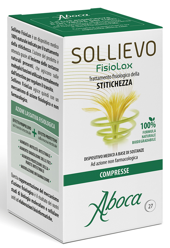 SOLLIEVO FISIOLAX 27 COMPRESSE - Farmapanda Srl