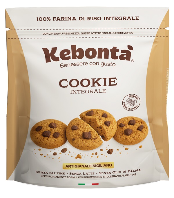KEBONTA' COOKIE INTEGRALE 200 G - Farmapanda Srl