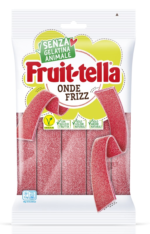 FRUITTELLA ONDE FRIZZANTI SENZA GELATINA ANIMALE 145 G - Farmapanda Srl