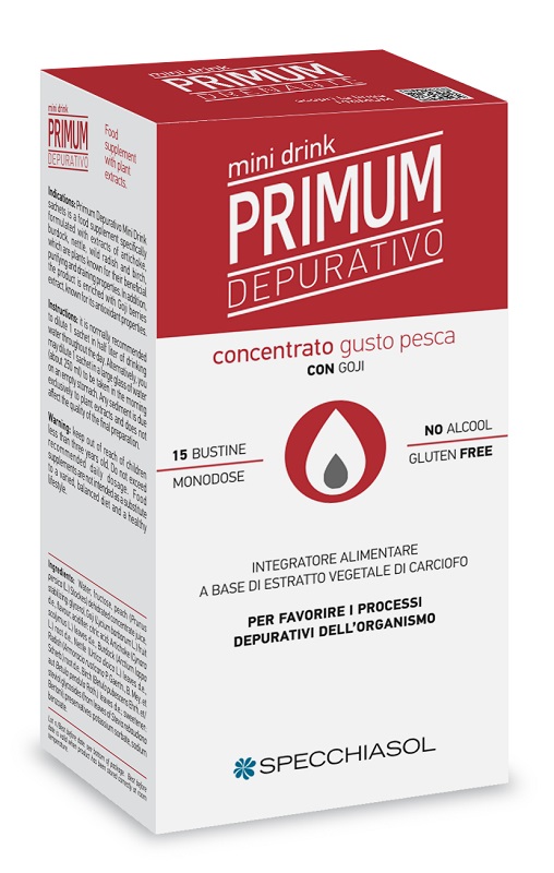 PRIMUM DEPURATIVO MINIDRINK PESCA 15 STICK DA 10 ML - Farmapanda Srl