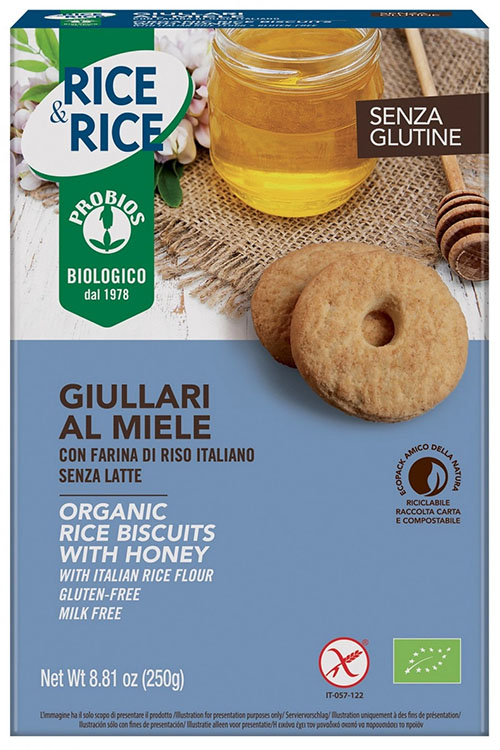 PROBIOS BISCOTTI GIULLARI MIELE 250 G - Farmapanda Srl
