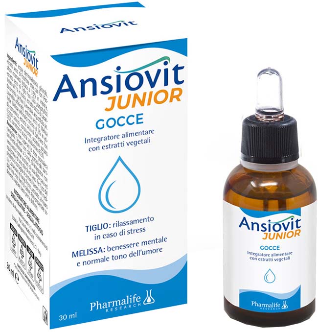 ANSIOVIT JUNIOR GOCCE 30 ML - Farmapanda Srl