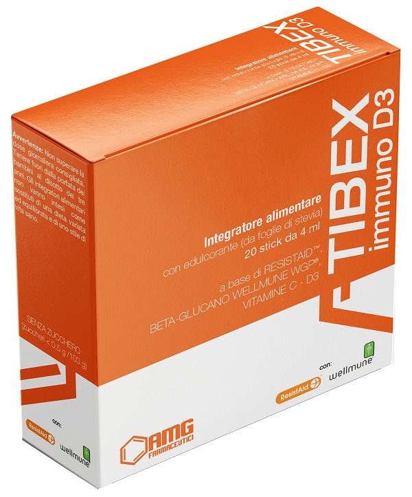 TIBEX IMMUNO D3 20 STICK PACK DA 4 ML - Farmapanda Srl