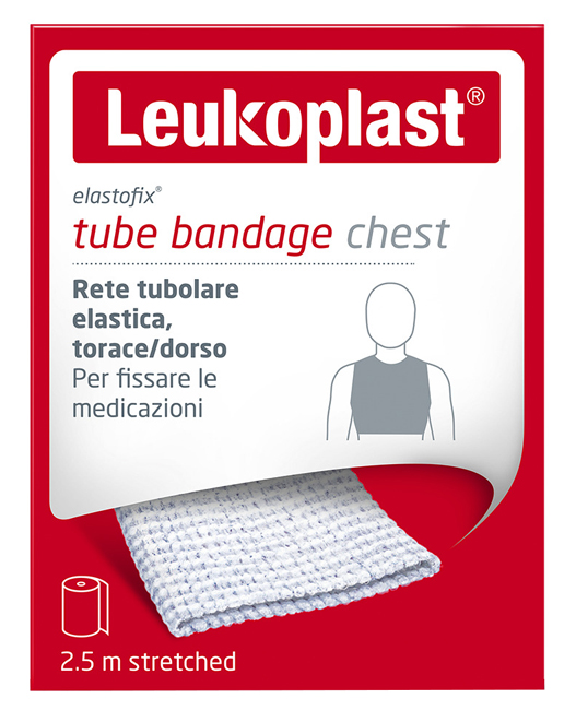 BENDA RETE ELASTOFIX LEUKOPLAST TORACE 2,50 M - Farmapanda Srl