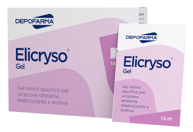 ELICRYSO GEL INTIMO IDRATANTE ELASTICIZZANTE E LENITIVO 14 BUSTINE DA 1,5 ML - Farmapanda Srl